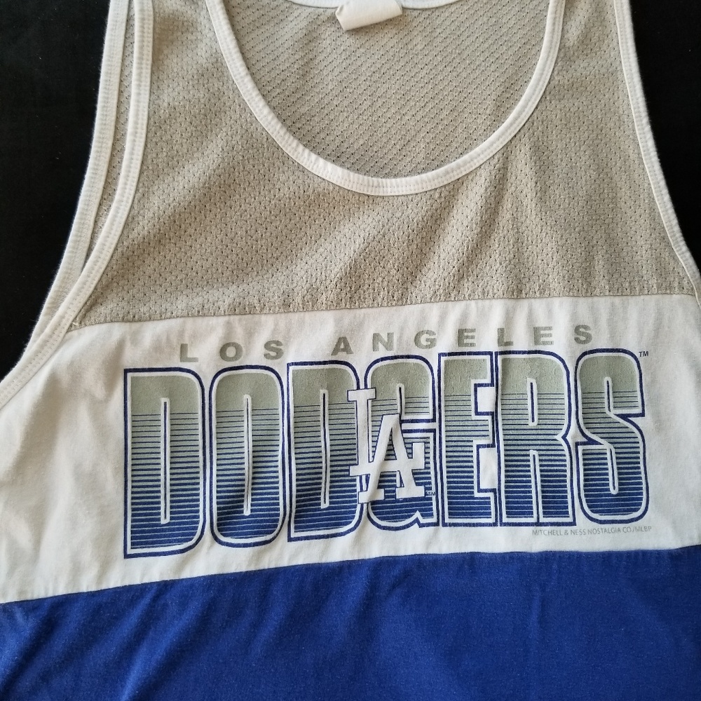 Mens Dodgers Muscle tee